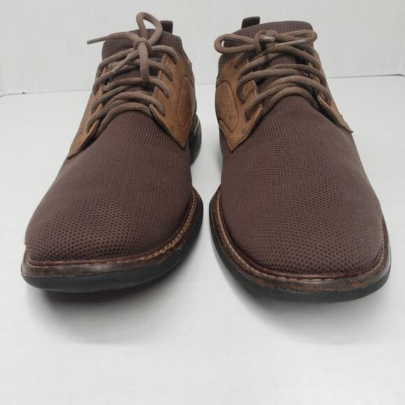 Mark Nason Los Angeles Clubman Westside Oxford Mens 9 Brown Leather Mesh Cushion - Picture 5 of 16